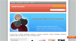 Desktop Screenshot of harjeepackaging.com